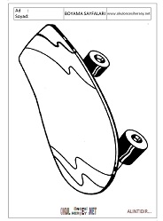 Kaykay boyama sayfaları